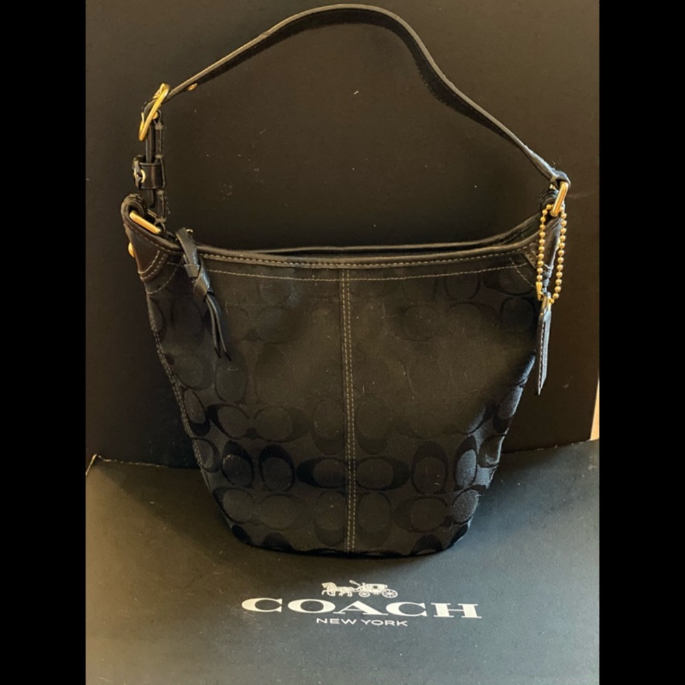 Authentic mini Coach bag